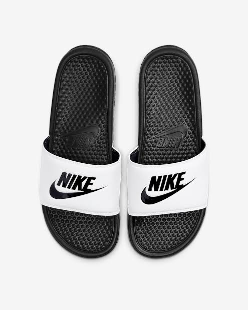 suede nike slides