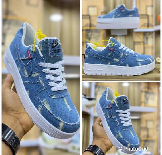 Nike x Levis Air Force 1 Denim Sneakers - Vasiti Wholesale Center